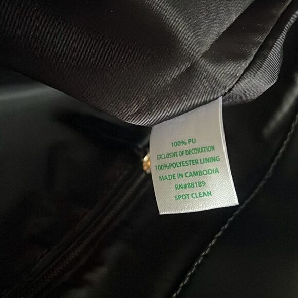 NWT: Lilly Pulitzer Meena Tote Onyx Paradise Glow Engineered Tote$178 - Picture 12 of 14